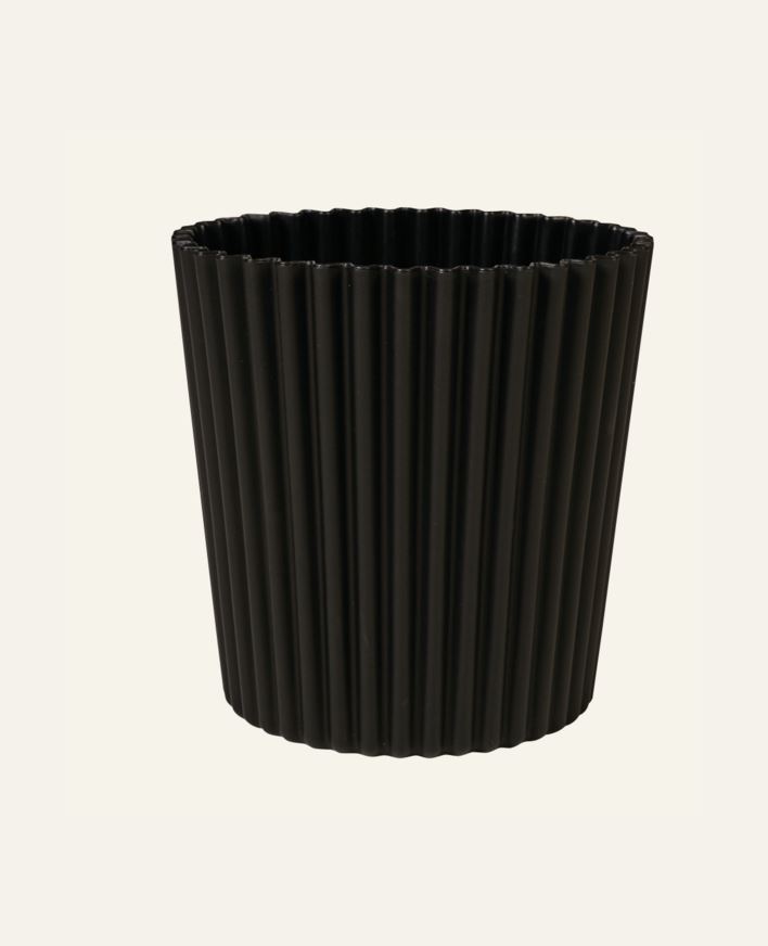Utepotte svart - 25x25x25 cm svart - 1