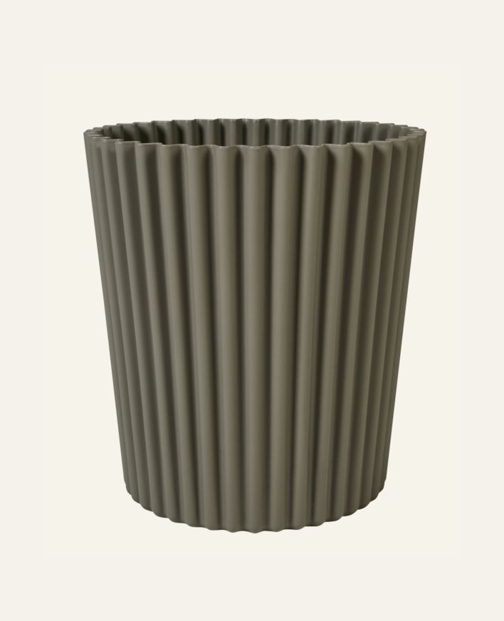 Utepotte taupe - 33x33x35 cm taupe - 1