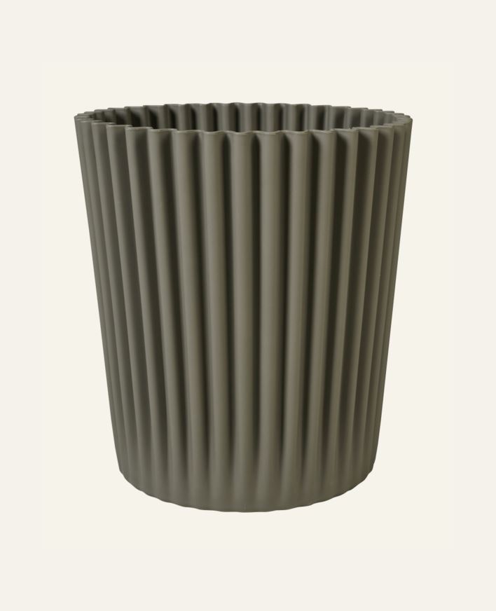 Utepotte taupe - 39x39x44 cm taupe - 1