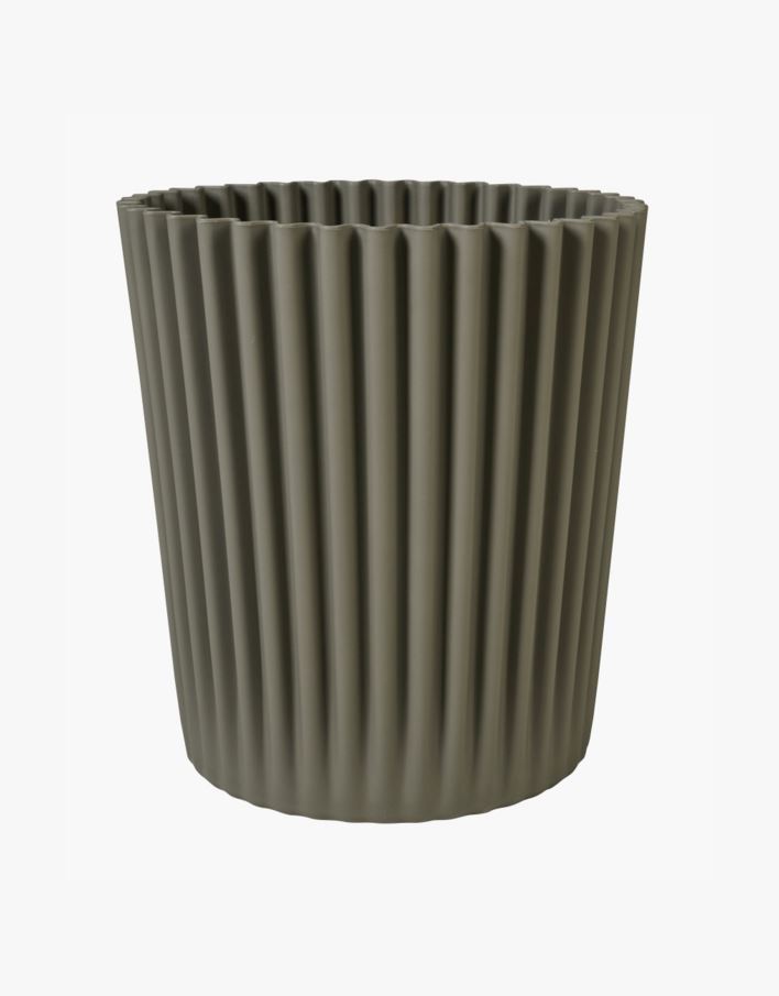 Utepotte taupe - 39x39x44 cm taupe - 1