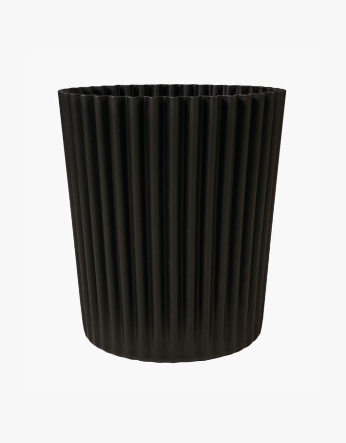 Utepotte svart - 39x39x44 cm svart - 1