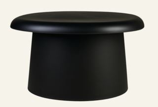 Forms & Objects Viti Wide Hagebord Svart h38 cm ø66