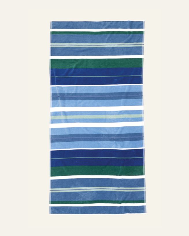 Badehåndkle himmelblå - 90x180 cm himmelblå - 1