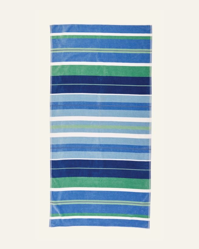 Badehåndkle blå - 90x180 cm blå - 1
