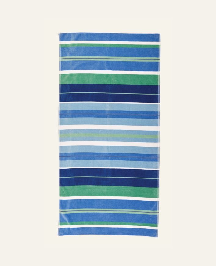 Badehåndkle blå - 90x180 cm blå - 1