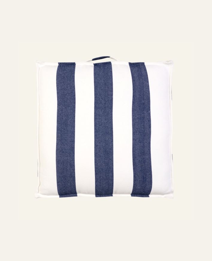 Sittepute marineblå - 60x60x10cm marineblå - 1