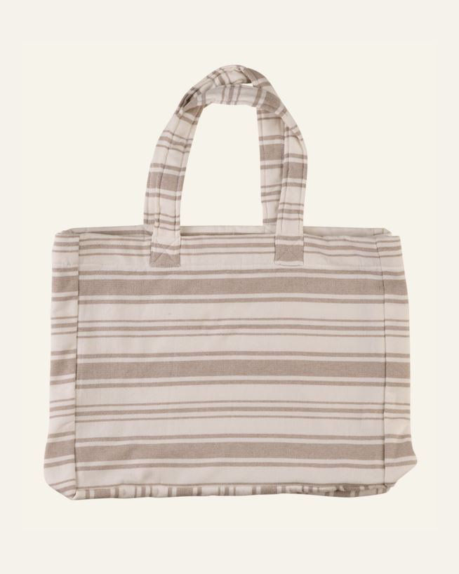 Strandveske beige - one size beige - 1