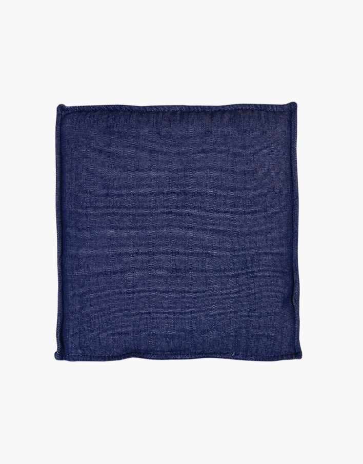 Sittepute marineblå - 48x48x5 cm marineblå - 1