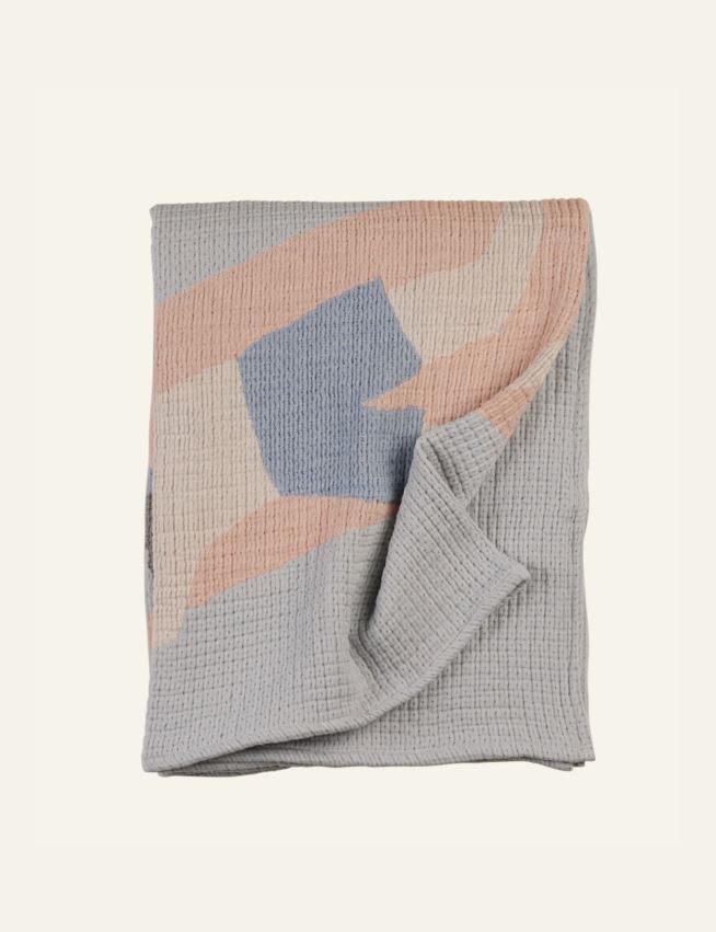 Pledd multi blå - 3