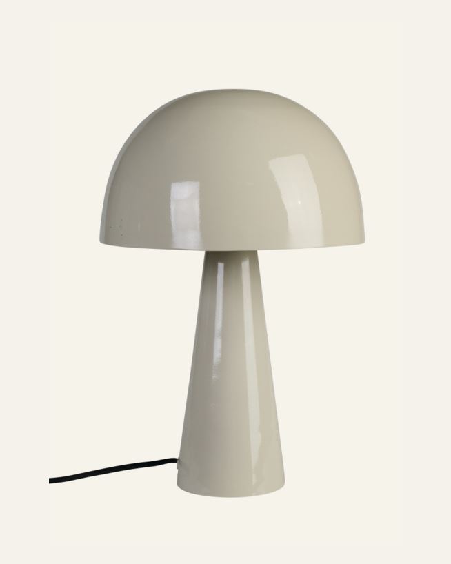 Bordlampe beige - 24x24x37 cm beige - 1
