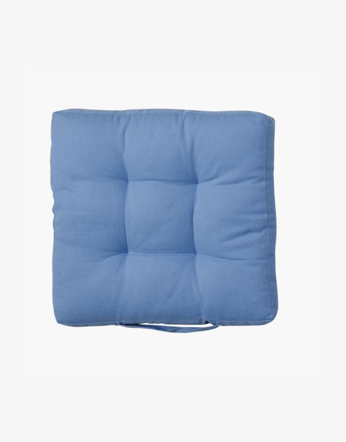 Sittepute himmelblå - 40x40x5 cm himmelblå - 1