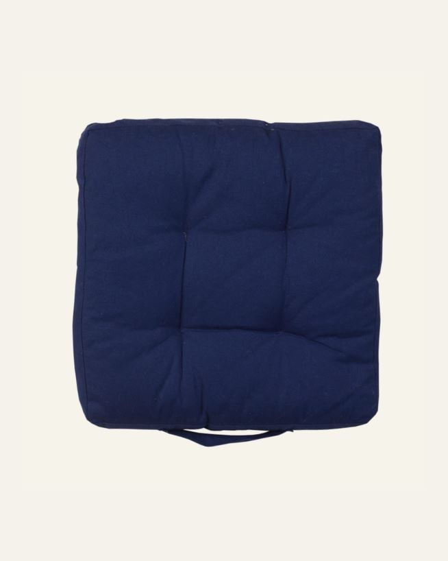 Sittepute marineblå - 40x40x5 cm marineblå - 1