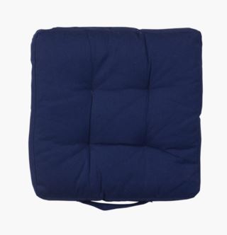 Kid Palermo Sittepute Marineblå 40x40x5 cm