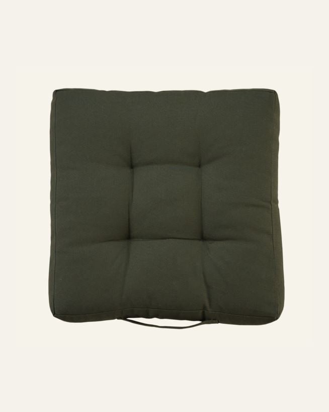 Sittepute olivengrønn - 40x40x5 cm olivengrønn - 1