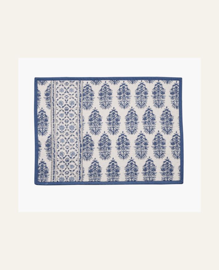 Brikke blå - 33x45 cm blå - 1