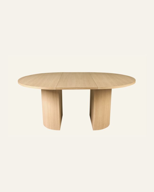 Spisebord natur - ø127 cm natur - 1