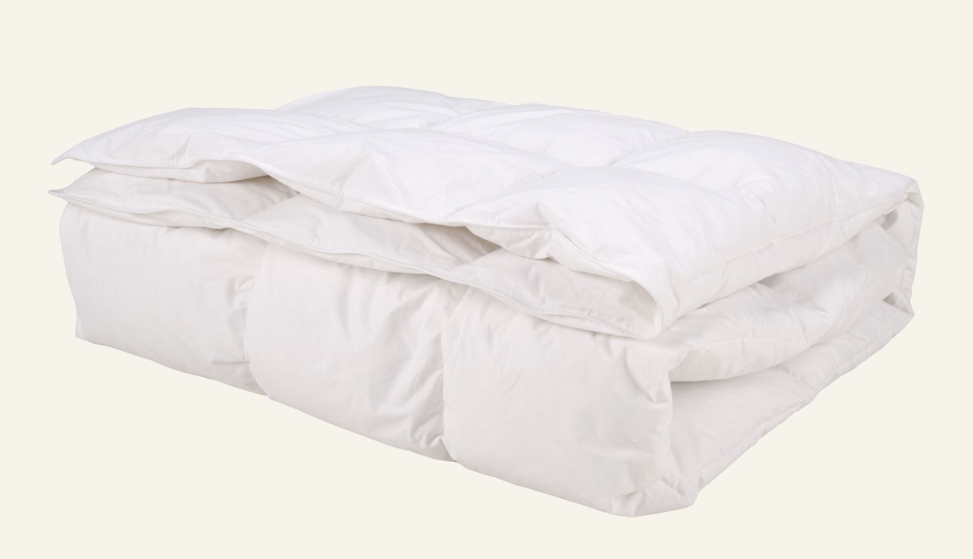 Helårs fjær- og dundyne hvit - 2