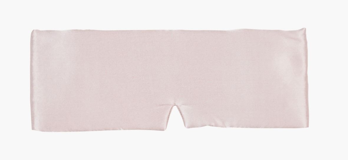 Sovemaske pudderrosa - 10x27 cm pudderrosa - 1