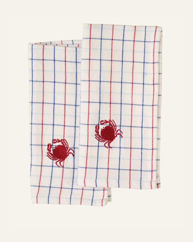 2pk tøyserviett hvit - 45x45 cm hvit - 1