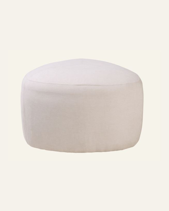 Puff krem - 65x65x38 cm krem - 1