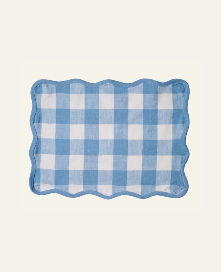 Brikke lys blå - 33x45 cm lys blå - 1