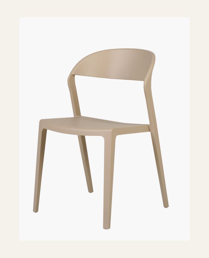 Hagestol beige - 80 cm beige - 1