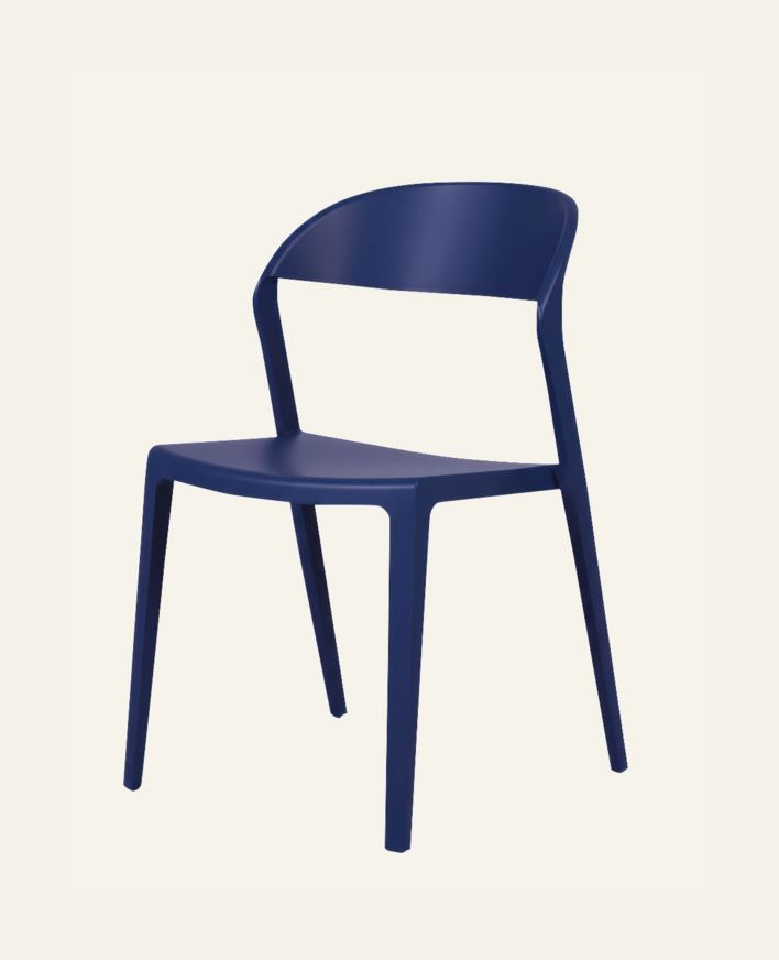 Hagestol kongeblå - 80 cm kongeblå - 1