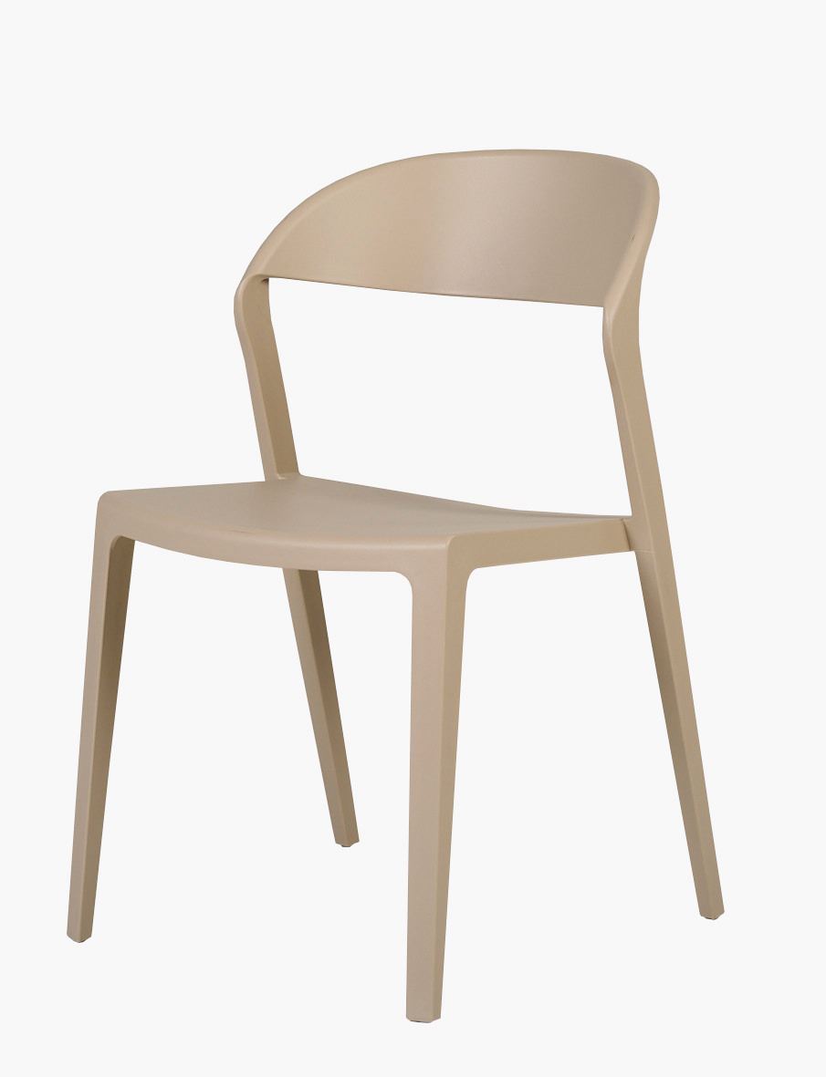 Hagestol mørk beige - 80 cm Mørk beige - 1