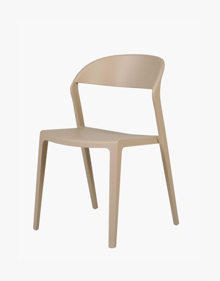 Hagestol mørk beige - 80 cm Mørk beige - 1