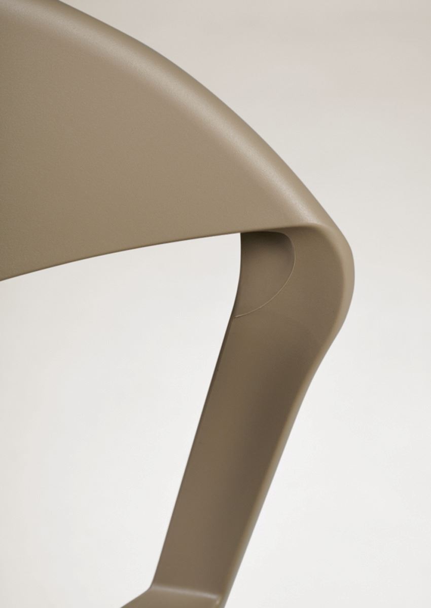 Hagestol mørk beige - 5