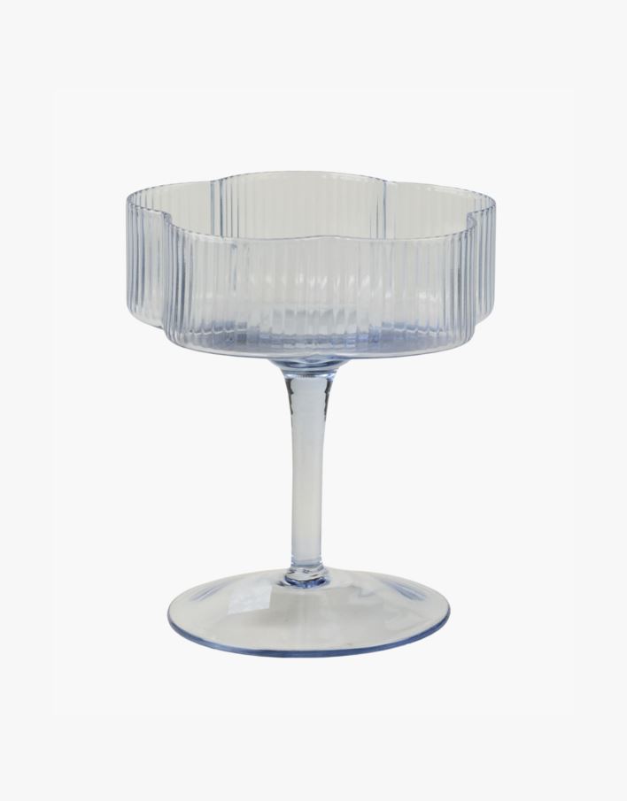 Cocktailglass blå - 170 ml blå - 1