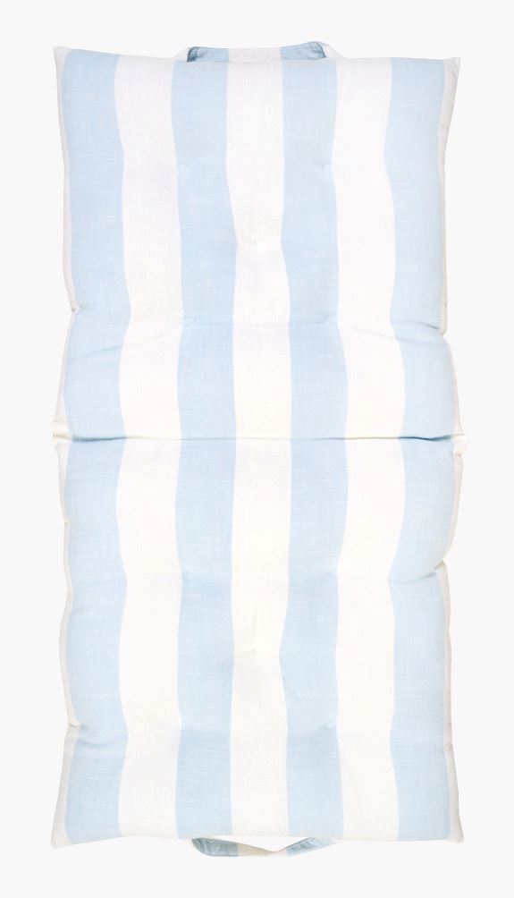 Foldbar sittepute himmelblå - 50x100x7 cm himmelblå - 1