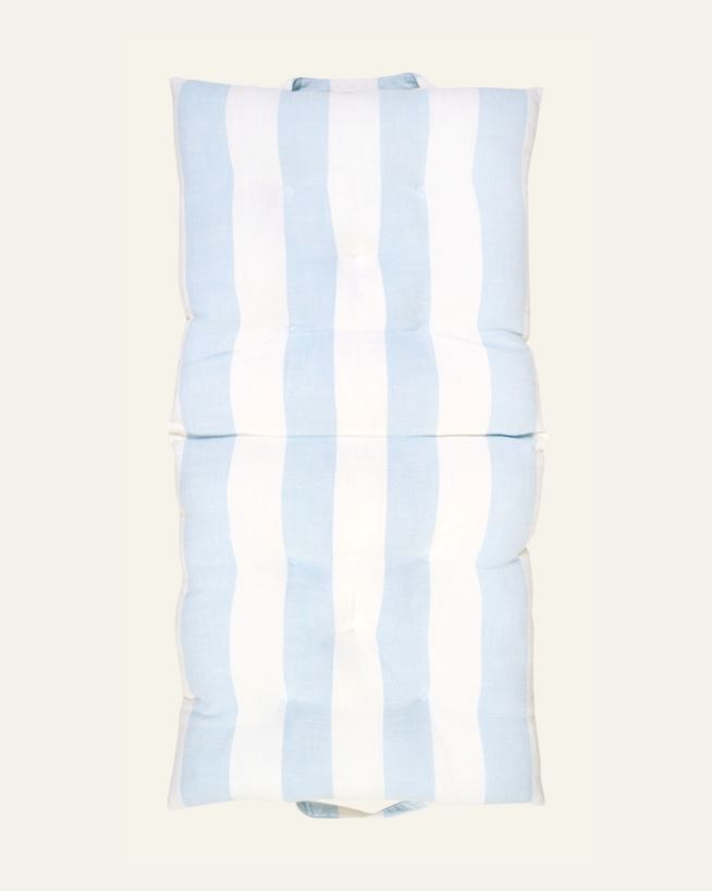 Foldbar sittepute himmelblå - 50x100x7 cm himmelblå - 1