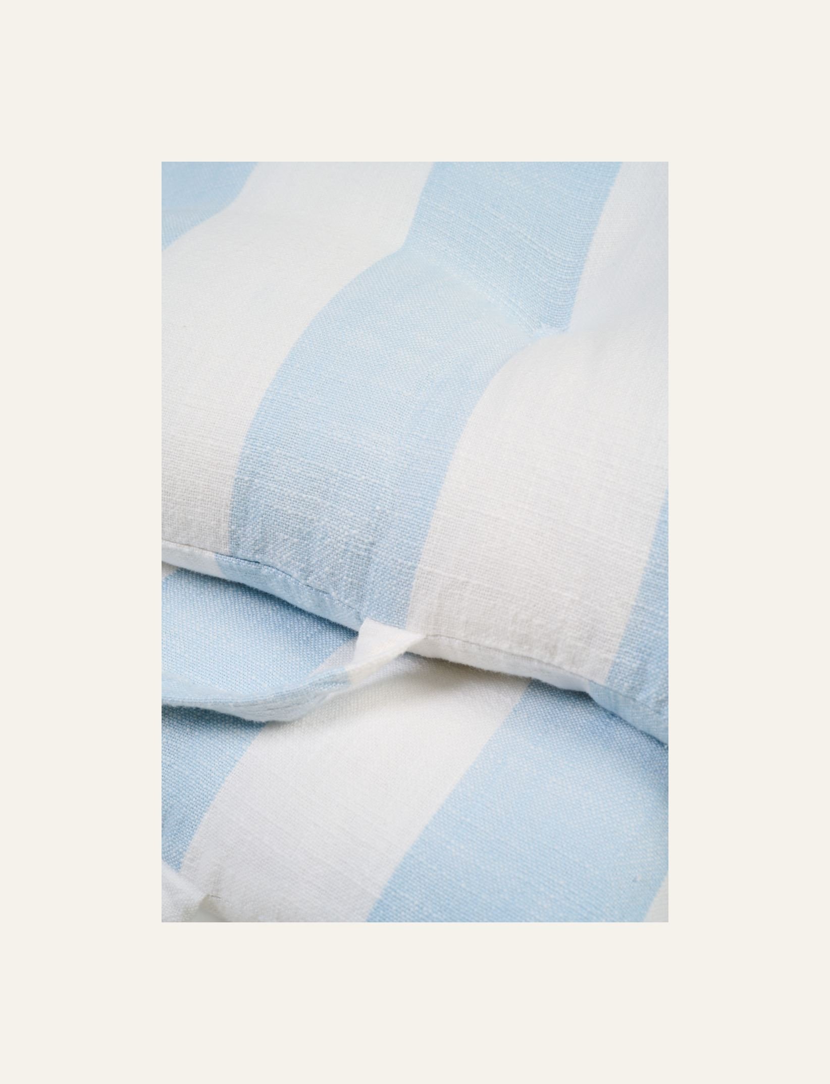 Foldbar sittepute himmelblå - 2