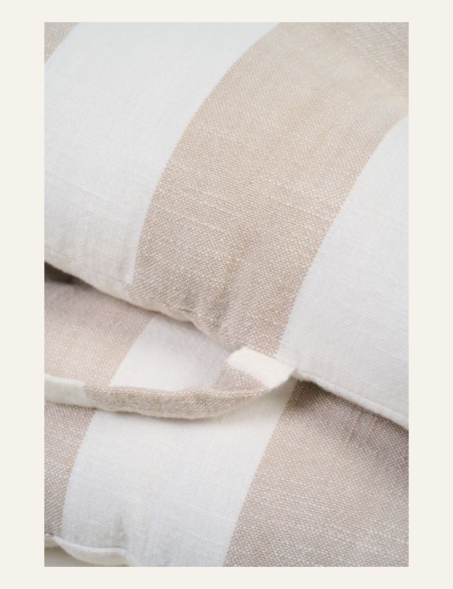 Foldbar sittepute beige - 2