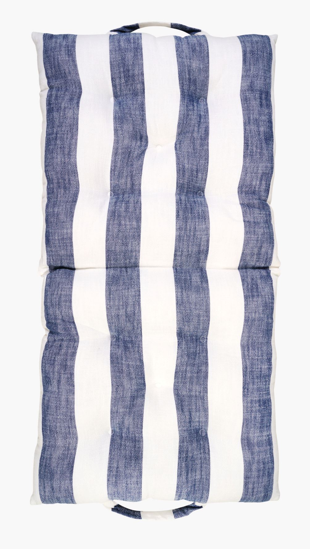 Foldbar sittepute marineblå - 50x100x7 cm marineblå - 1