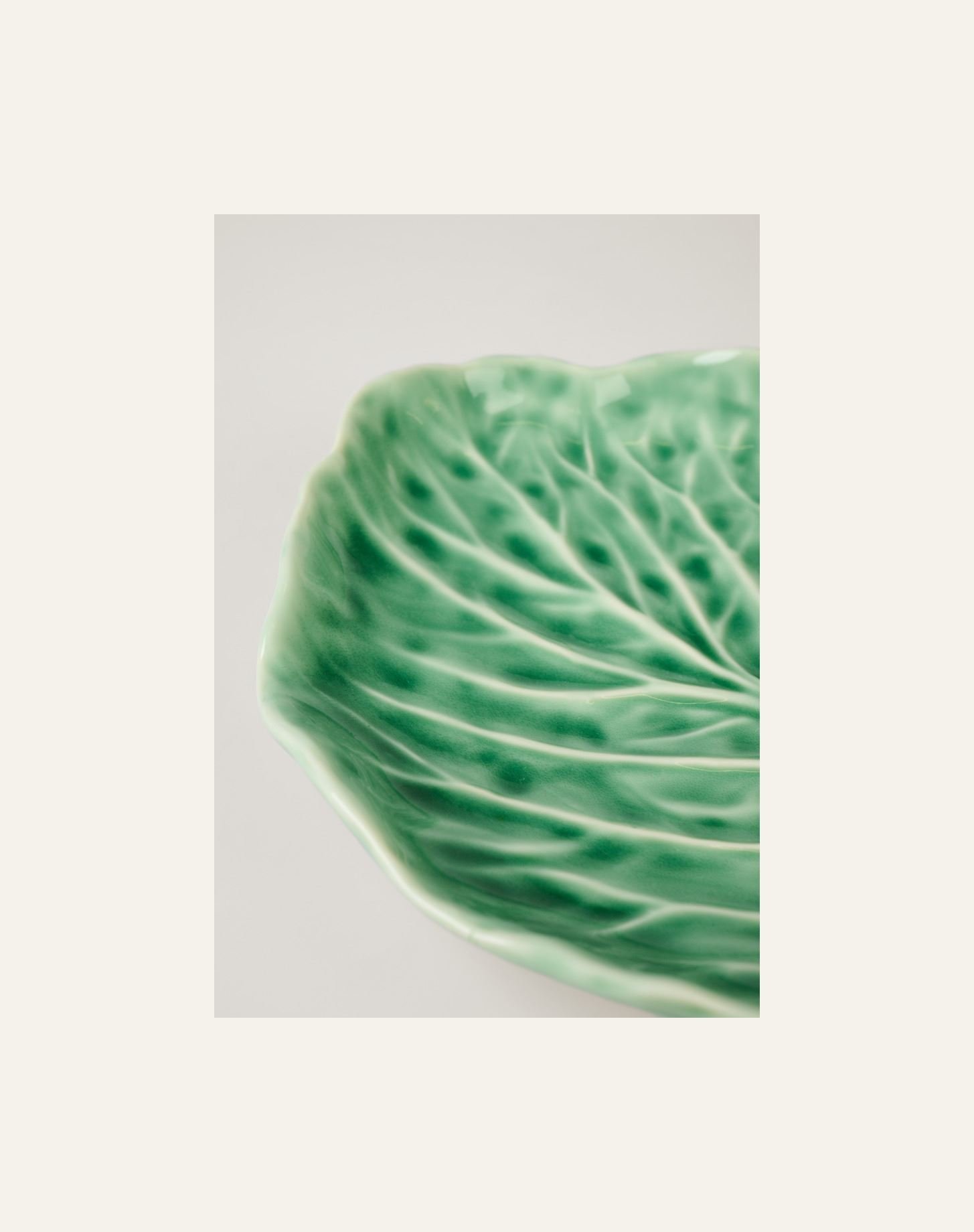 Tallerken grønn - 6