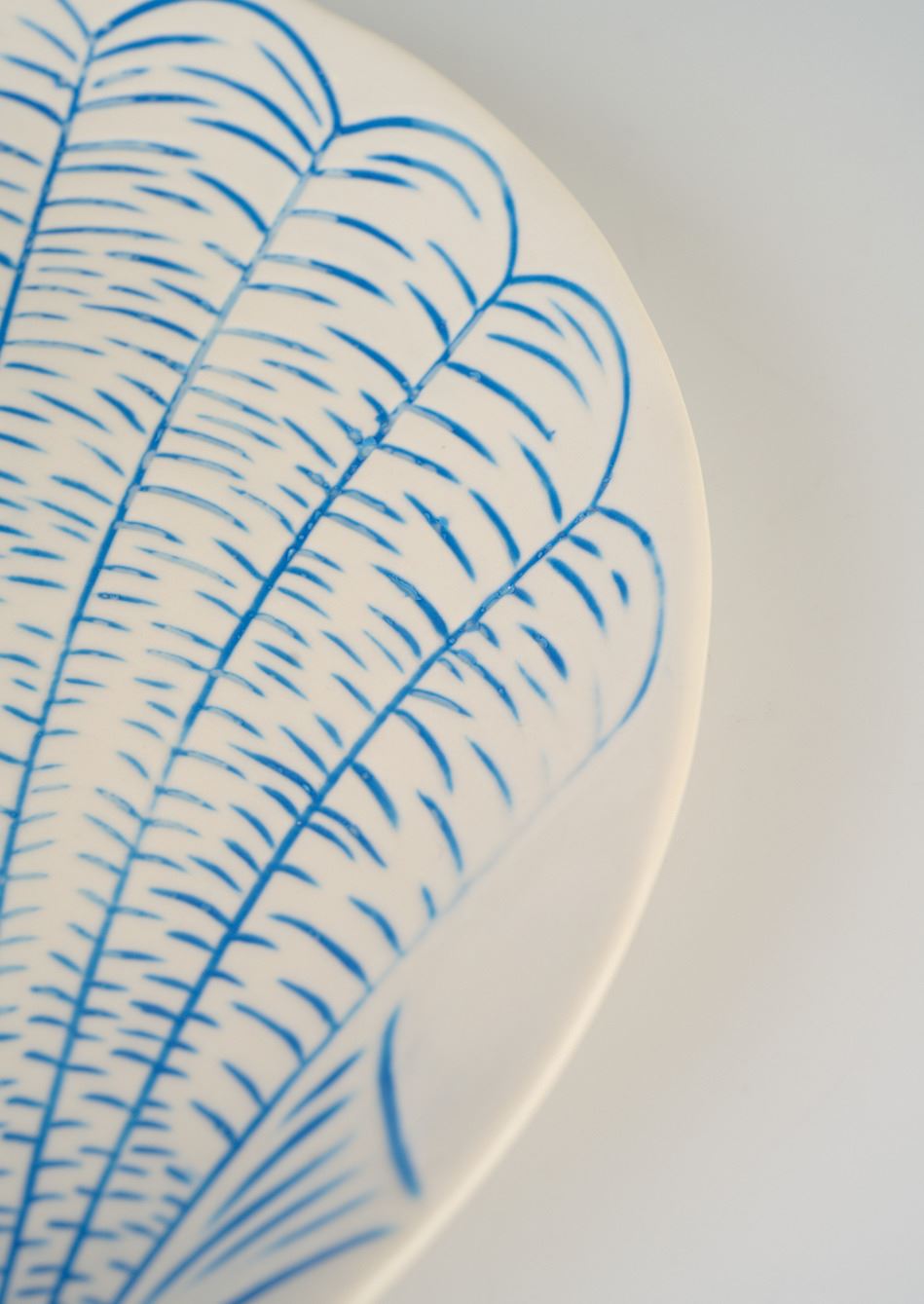 Tallerken blå - 4