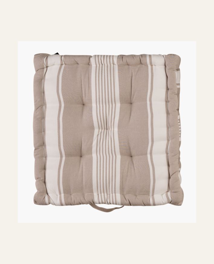 Sittepute taupe - 45x45x7 cm taupe - 1