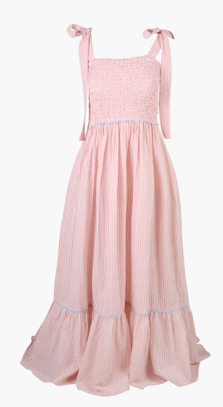 Kjole korall - one size korall - 1