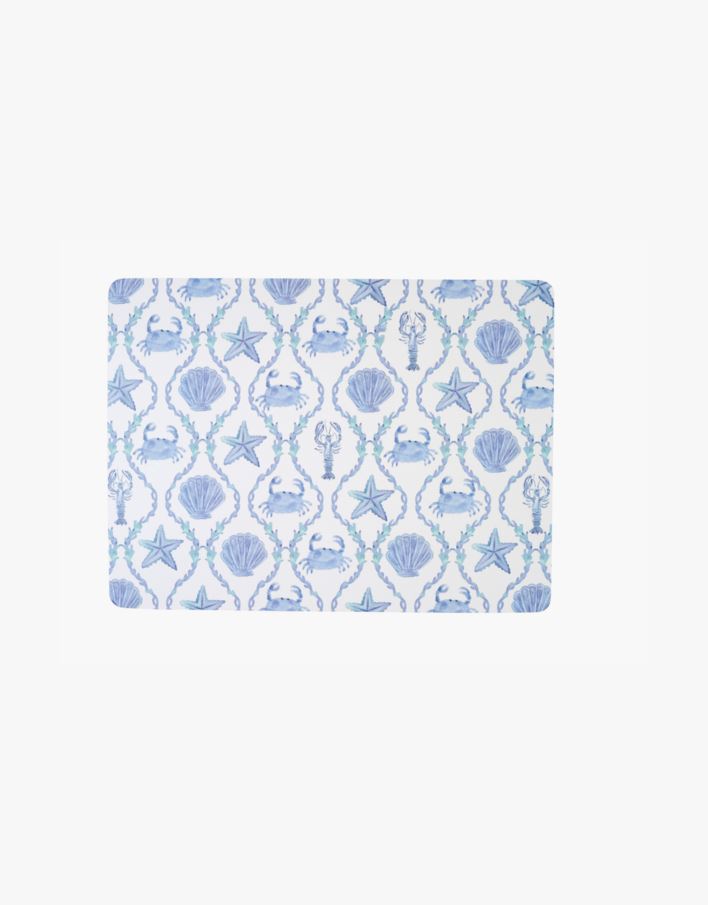 Spisebrikke blå - 40x30 cm blå - 1