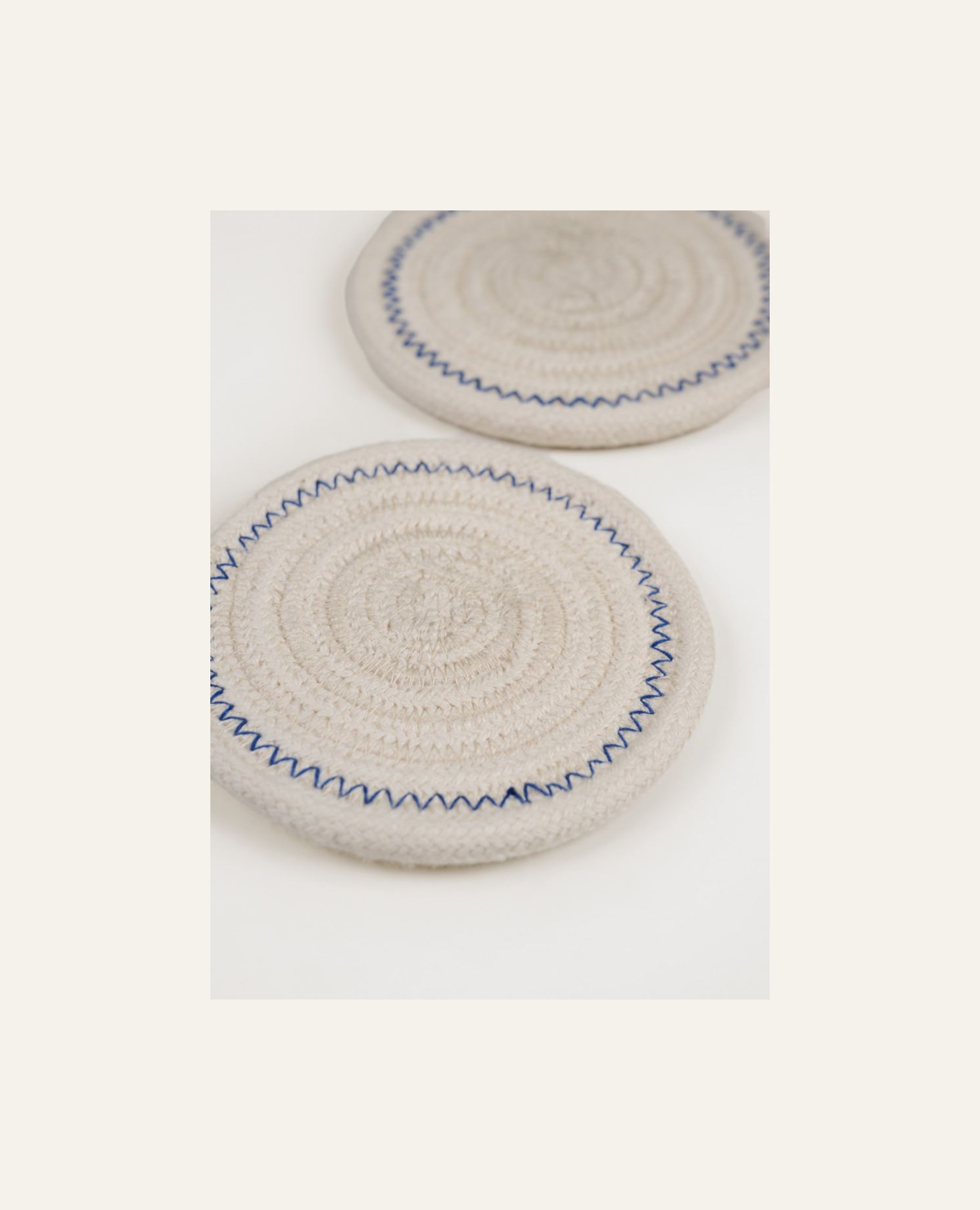 2pk drikkebrikke offwhite - 3