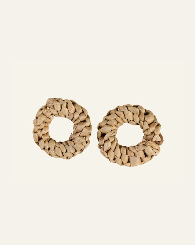2 pk serviettring natur - ø6,5cm h2cm natur - 1