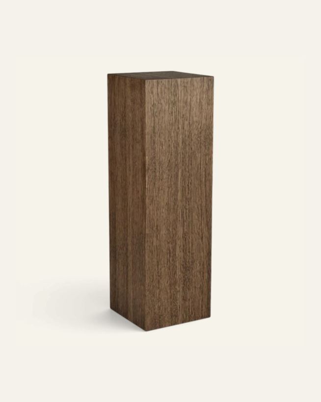 Pidestall brun - 25x25x110 cm brun - 1