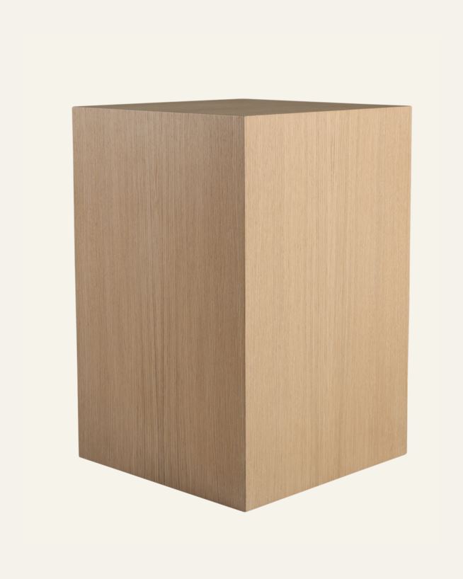 Sidebord natur - 35x35x52 cm natur - 1