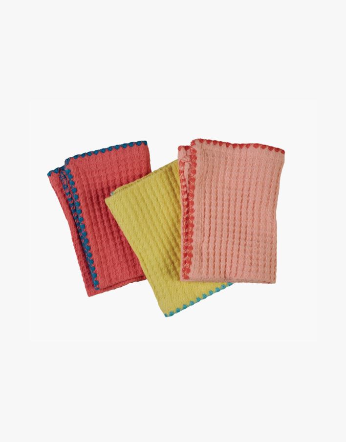 Klut 3 pk rosa - 25x25 cm rosa - 1