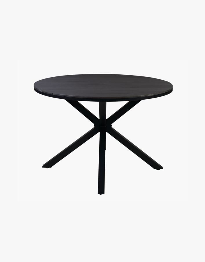 Hagebord svart - 73 cm ø110 svart - 1