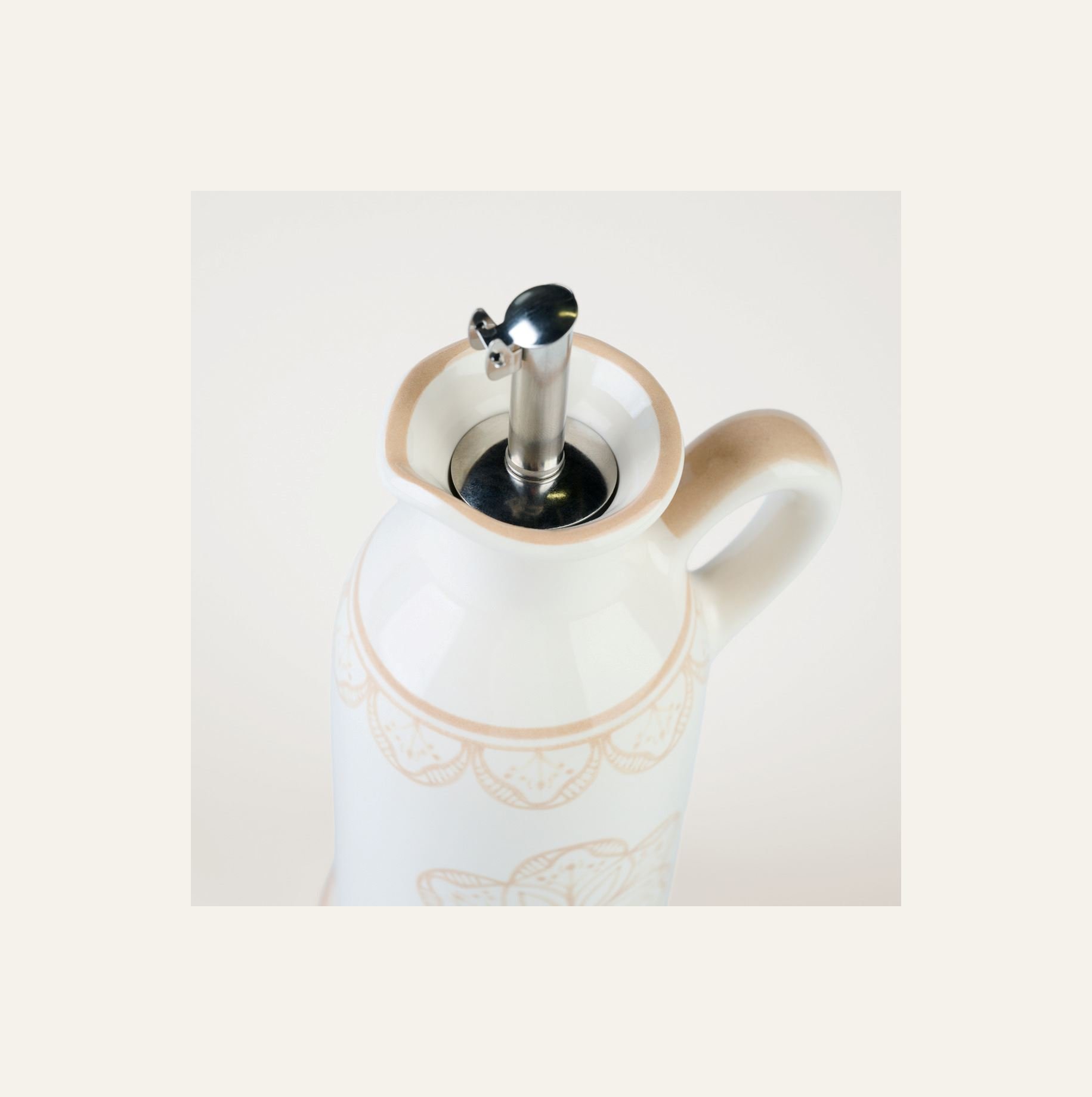 Oljeflaske beige - 3