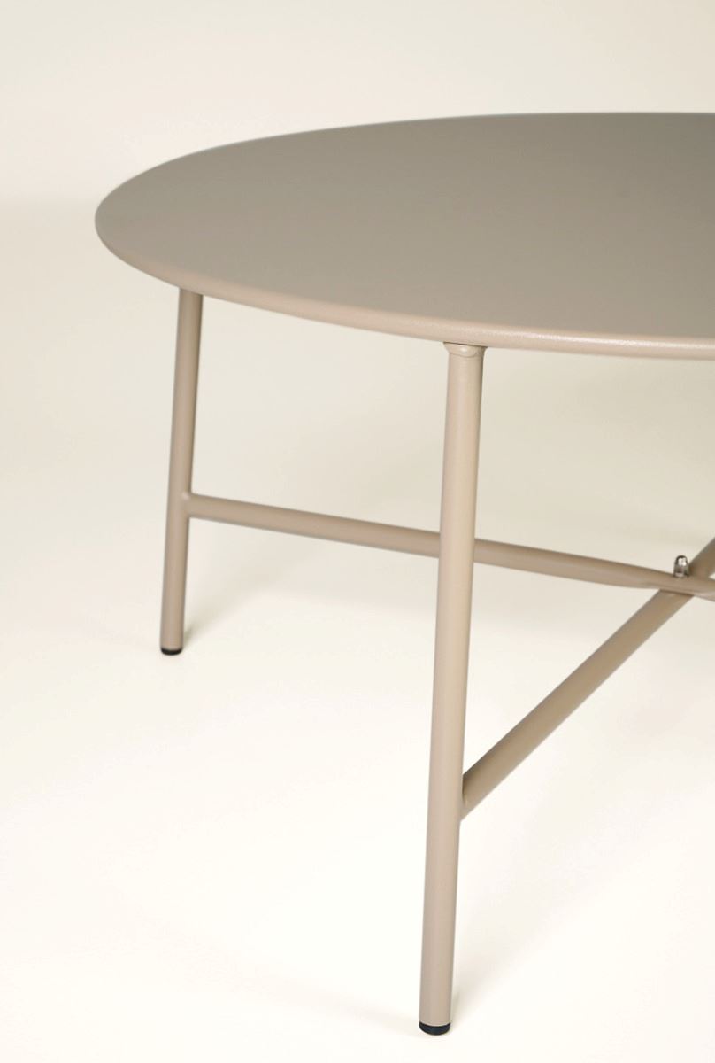 Hagebord mørk beige - 3