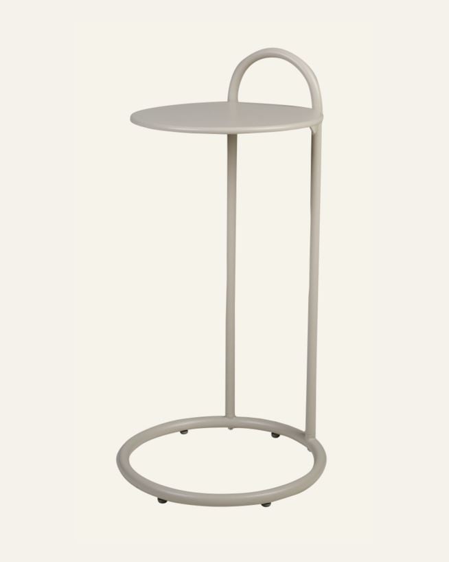Sidebord beige - 72,5 cm ø35,8 beige - 1